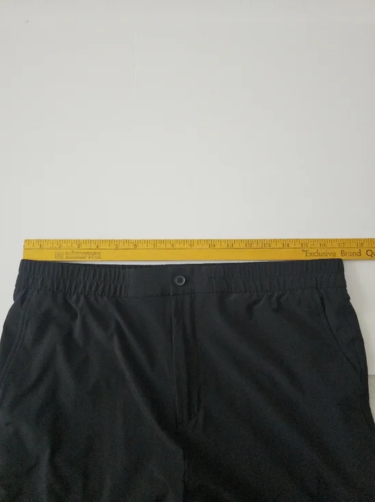 Banana Republic Airstretch Black Cropped Ankle Pants Lightweight Golf SZ L - Picture 7 of 14